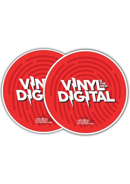 Slipmat Digital Pilak Keçesi (2 Adet )