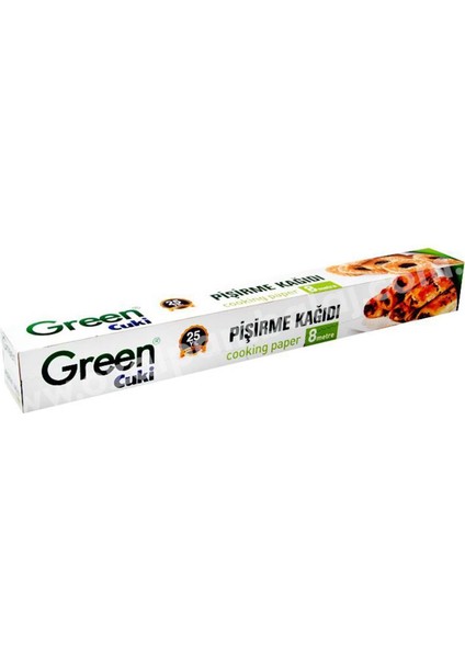 Yağlı Fırın Tepsi Pişirme Kızartma Kağıdı 8 mt 10 Kutu