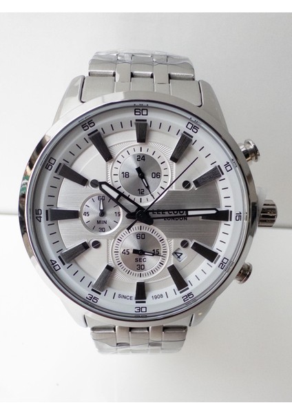 43 mm Dual Time Çelik Erkek Kol Saati fırsatları