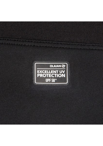 OLAIAN Erkek UV Korumalı Sörf Taytı - Mavi - 100