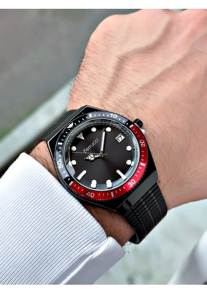 Hasır Kordon Erkek Kol Saati 3 Atm Su Geçirmezlik