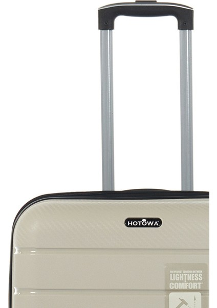 Gold Pp Valiz 8010 Ekru Tsa Kilitli Kabin Boy indirimleri