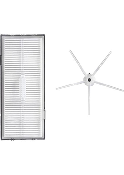 Roborock S7 Sonic Hepa Filtre 1 Adet, Yan Fırça Beyaz 1 Adet