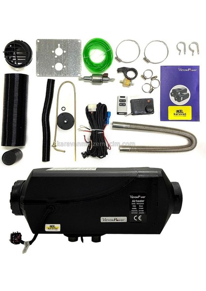 VizyonPower 5kw Webasto Tipi Dizel Ortam Isıtıcı - 12v