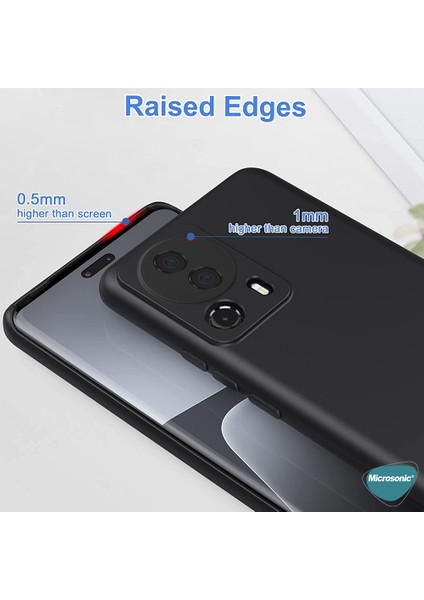 Matte Silicone Xiaomi Mi 13 Lite Kılıf Kırmızı