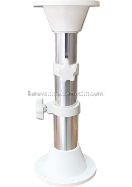 Teleskobik Masa Ayağı 3 Kademe 32-72CM Beyaz