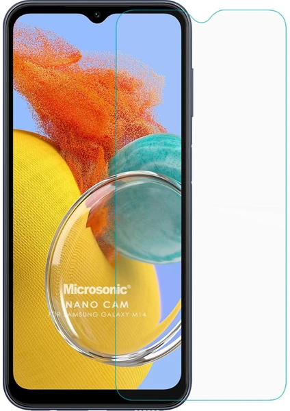 Samsung Galaxy M14 Nano Glass Cam Ekran Koruyucu