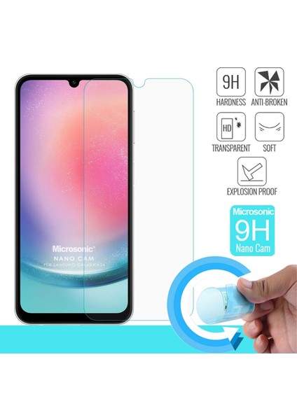 Samsung Galaxy A24 Nano Glass Cam Ekran Koruyucu fiyatları