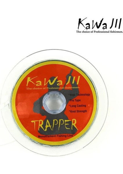 Kawa Jıl Trapper 300M Şeffaf Monofilament Misina