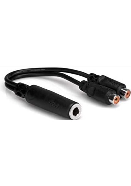 YRA-115 1/4 Ts (F) Dual Rca (F) Y-Kablo