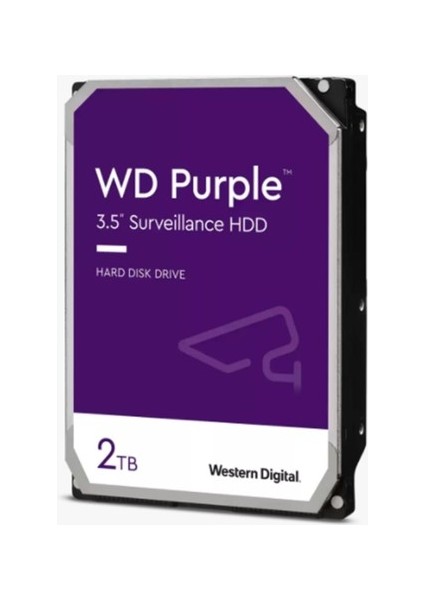 2TB WD Purple SATA 6Gb/s 256MB DV 7x24 WD22PURZ fiyatları