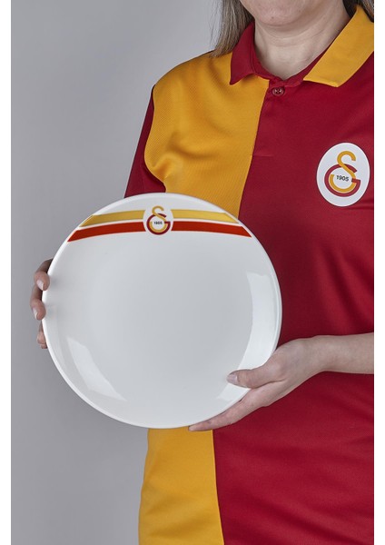 N3472 Galatasaray Lisanslı Arma Logo 2'Li Servis Tabağı modelleri