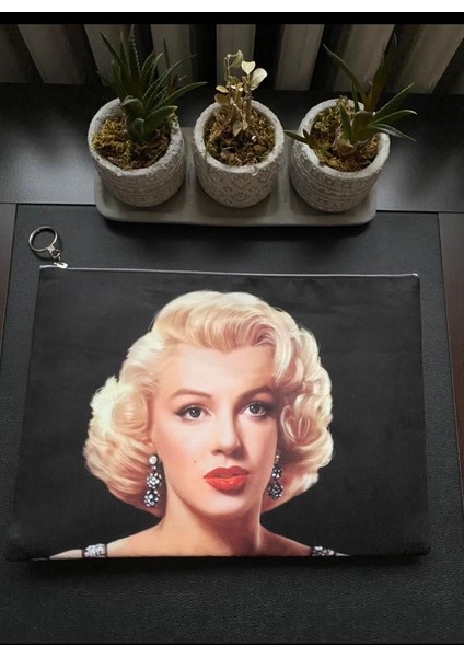 Marilyn Monroe Clutch Portföy Çanta