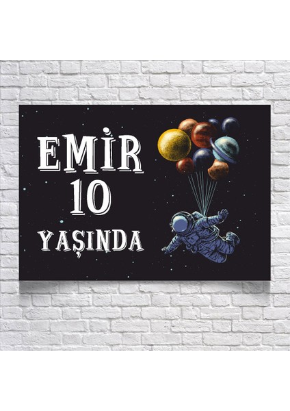 Astront Temalı Doğum Günü AFIŞI35 x 50 cm