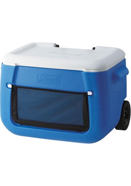 Poly-Lite Wheeled Mesh 50 Qt Tekerlekli Soğutucu Buzluk 47.3 Lt