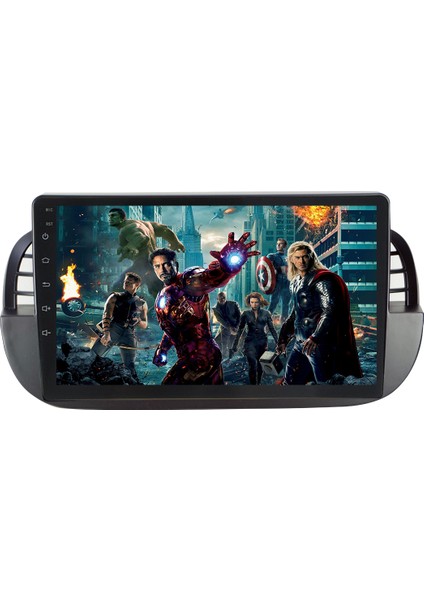 Fiat 500 Android Multimedya Carplay Navigasyon Ekran - 8gb RAM+128 GB HDD - Myway modelleri