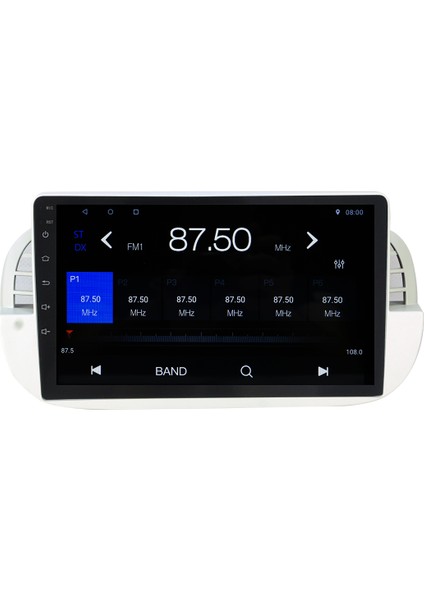 Fiat 500 Android Carplay Navigasyon Multimedya Ekran Teyp 2gb Ram + 32GB HDD