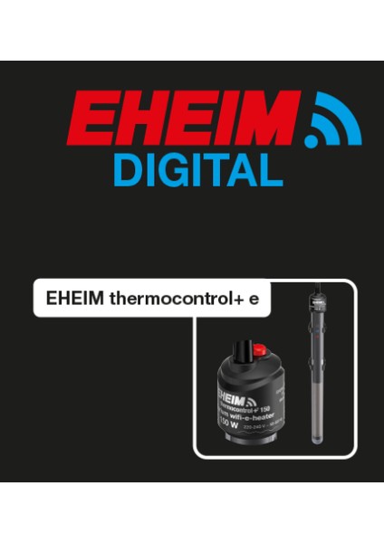 Thermocontrol + E Wifi Akvaryum Isıtıcısı , 3000 W