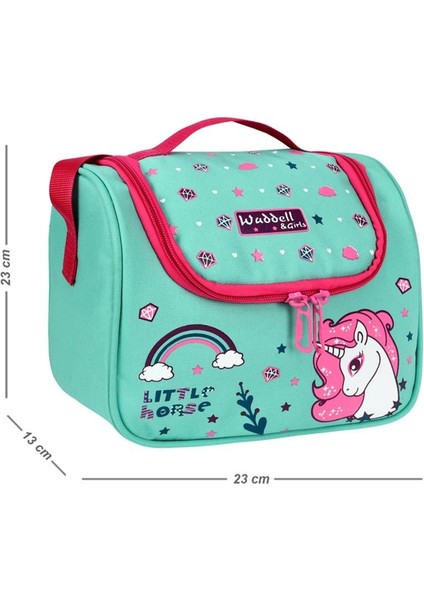 Little Horse Termal Beslenme Çantası Renkli Unicorn Desenli 1002 Kapasiteli