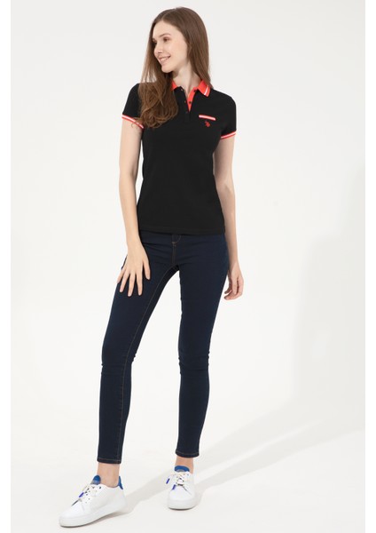 Kadın Siyah T-Shirt 50271591-VR046 fiyatları
