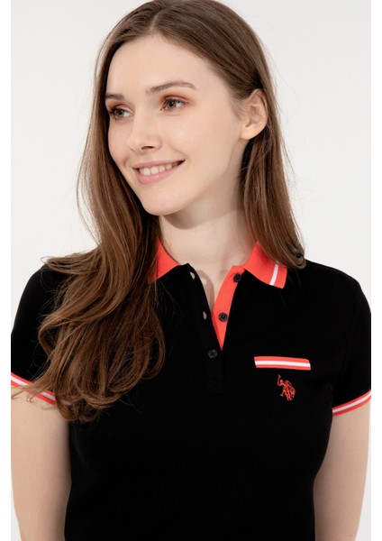Kadın Siyah T-Shirt 50271591-VR046 fırsatları