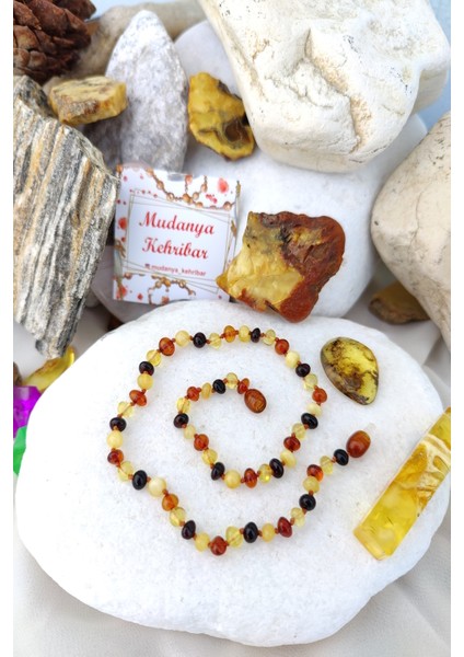 Bebek Kehribar Kolye