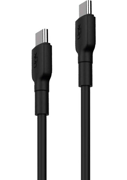 Linktech C499 43W Araç Şarj Aleti 2x USB Type-C To Type-C Kablo Set