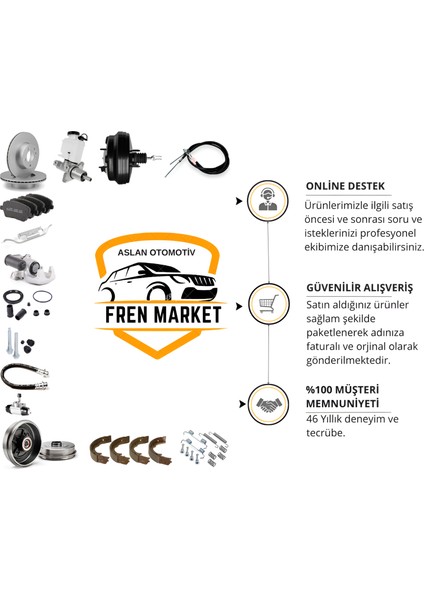 Mazda 323 Ön Fren Diski 1989-2003 / Mx-3 1991-1998 / Mx-5 93-05