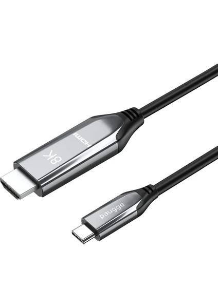 8k 60Hz / 4K 144Hz / 4K 120Hz / 4K 60Hz Hdr USB C To HDMI 2.1 Kablo - 2 Metre (CHD21-PRO)