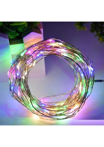 3 Metre Renkli Pilli LED Işık Renkli LED Işık