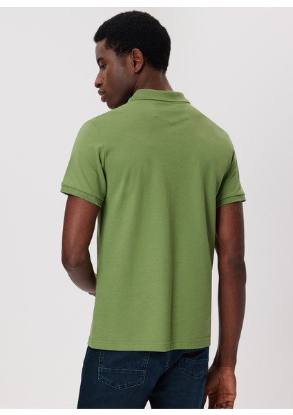 Polo Yaka Haki Erkek T-Shirt 232 Lcm 242035 Bobby Haki indirimleri