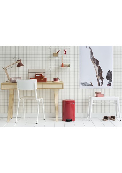 Evrekala Kırmızı 12 lt Çöp Kutusu Brabantia Red Pedal Bin modelleri