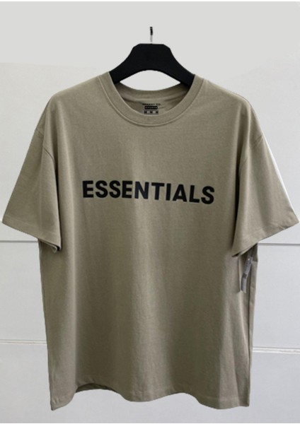 Ghassy Co. Essentials Baskılı Pamuklu Outdoor Günlük Regular Oversize T-Shirt