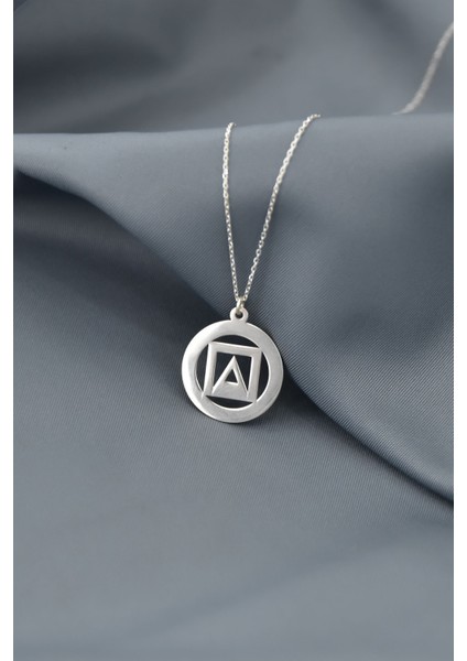 925 Ayar Gümüş Rodyum Kaplama Squid Game Tasarım Kolye fiyatları