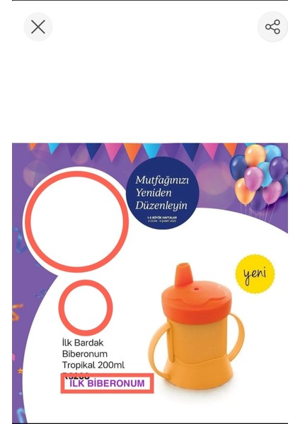 Ilk Bardak Biberonum