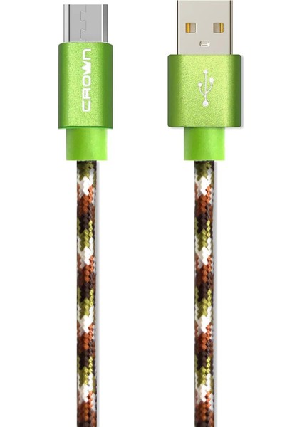 Micro USB Hızlı Şarj Destekli Örgü Kablo (3092M)