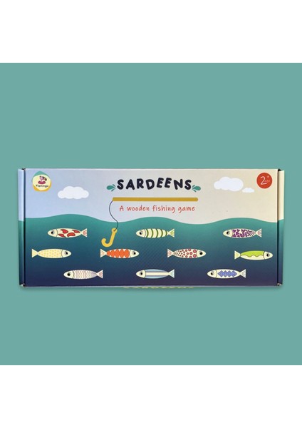 Sardeens - Ahşap Balık Tutma Oyunu