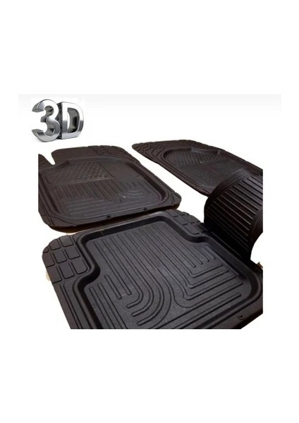 Harley-Davidson Dyna 2004-2005-2006-2007 Uyumlu 3D Havuzlu Paspas Takımı