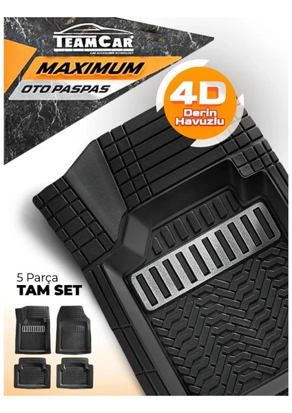 Keeway Speed 2015-2016-2017-2018 Uyumlu 3D Havuzlu Paspas Takımı Krom Silver fırsatları