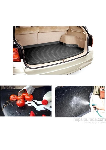 Dacia Sandero 2008+ Bagaj Havuzu Siyah Birebir Uyumlu modelleri