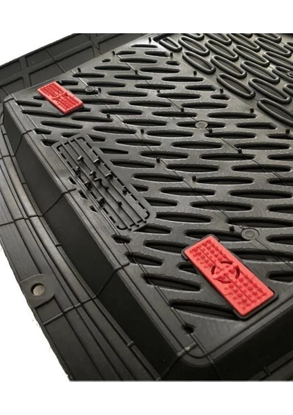 Fiat / Tofaş Murat 131 2004-2005-2006-2007 Uyumlu 3D Havuzlu Paspas Takımı Mavi