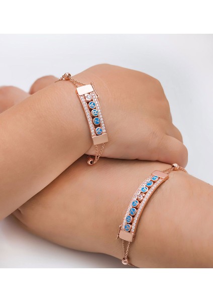 925 Ayar Anne Çocuk Demonte Gümüş Bileklik fiyatları