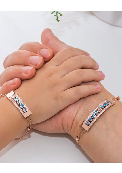 925 Ayar Anne Çocuk Demonte Gümüş Bileklik modelleri