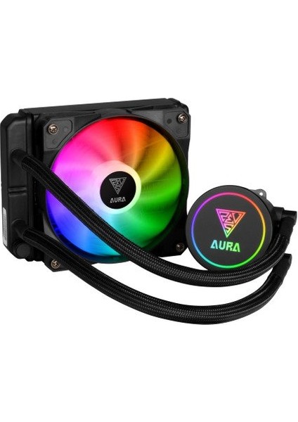 Gamdıas Aura GL120 120MM INTEL1200/AMD Am4 Argb Sıvı Soğutma