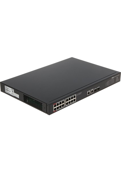 Dahua 16PORT 240W Full Poe PFS3220-16GT-240-V2 Gigabit 2ge Uplink, 2xsfp Switch