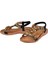 Taşlı Comfort Kadın Sandalet GJ-10011 Siyah 4