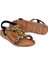 Taşlı Comfort Kadın Sandalet GJ-10011 Siyah 5