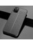 Apple iPhone 11 Pro Max Deri Görünümlü Ultra Koruyucu Silikon Kılıf 1