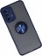 Samsung Galaxy A23 4g Kılıf Standlı Yüzüklü Buzlu Tasarım Arka Kapak 2