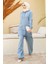 6540-DENIM Ikili Takım Mavi 2